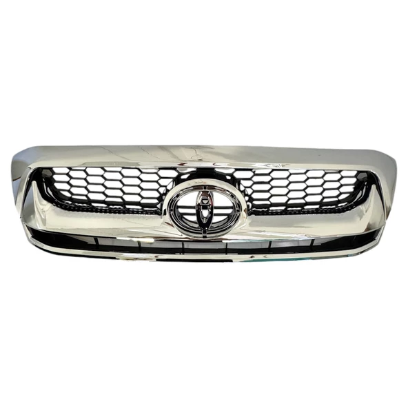 Toyota Hilux Panjur Vıgo Ön  (Krom) ,UNİ-PJR-009