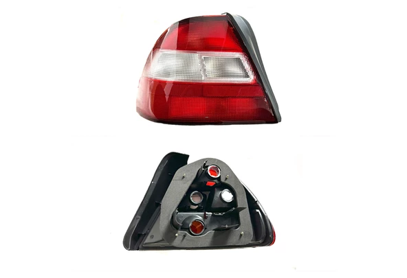 Honda Civic Stop Euro 1996-1998 Sol  (Kırmızı-beyaz) ,33501-ST3-G11-B
