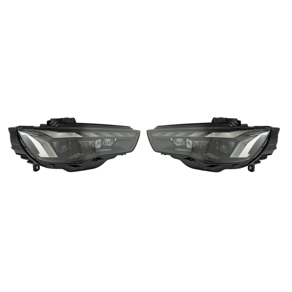 Audi A3 Far 2013-2016  (Tunıng) Zenon+led  (Takım)  (Mavi-sarı-beyazIşık) ,UNI-AUD3-23RS