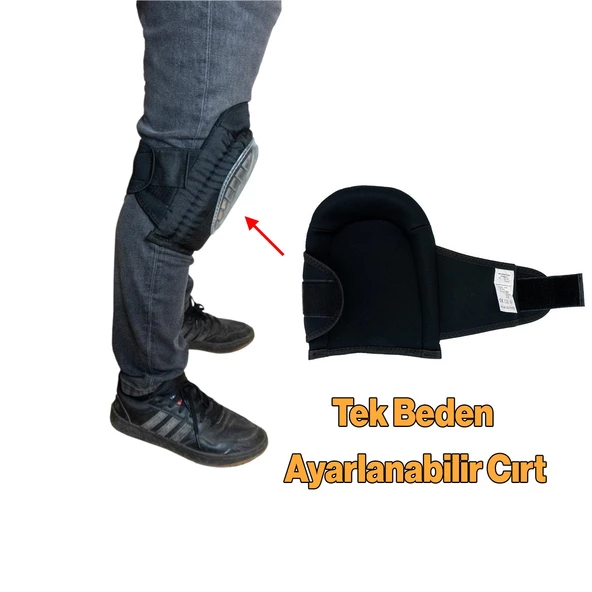 Diz Koruyucu Dizlik İş Güvenliği Pompacı Fayansçı Yer Tamir Dizliği 1 Çift Ortapedik Kaza Önleme - 2