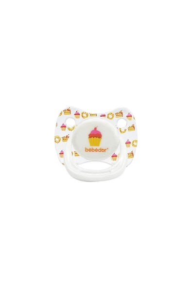 Bebedor Silikon Damaklı Tritan Emzik +18ay Turuncu Kapkek 173