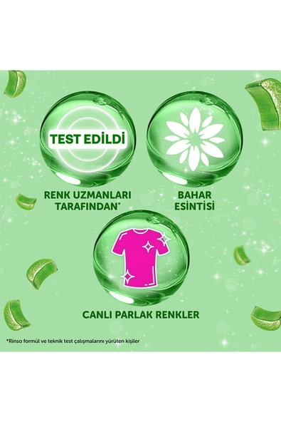 RİNSO SIVI DETERJAN 3 LT ARGAN ÖZLÜ ALOEVERA KÖMÜR SİYAHLIĞI 1ER ADET TOPLAM 3 ADET - 8