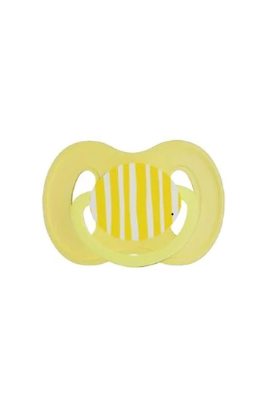 Bebedor Klasik Ortodontik Damaklı Emzik Sarı No:2 6-18 Ay 202