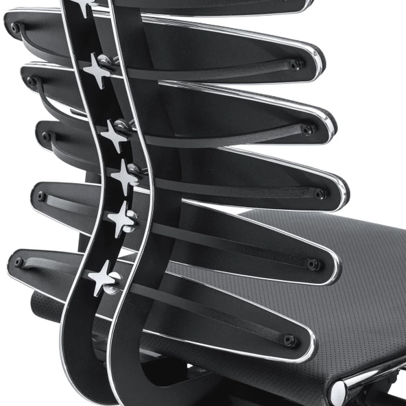 Metta Equalizer Ergonomik Deri Yönetici Koltuğu / Ofis Sandalyesi - 55.F.28.13A - Resim 11