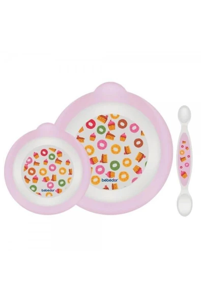 Bebedor My Feeding Set/beslenme Setim 6+ 9563 Pembe