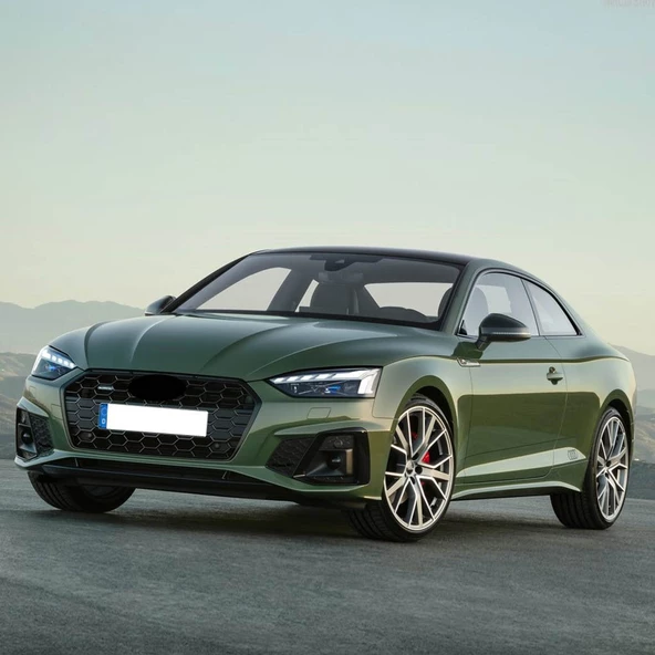 Audi A5 Coupe 2021-2024 Şifreli Bijon Kapağı Siyah 4 Adet 4M0601173C - 2