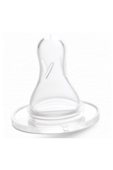 Bebedor 3 Ay Orta Akış Silikon Biberon Emziği