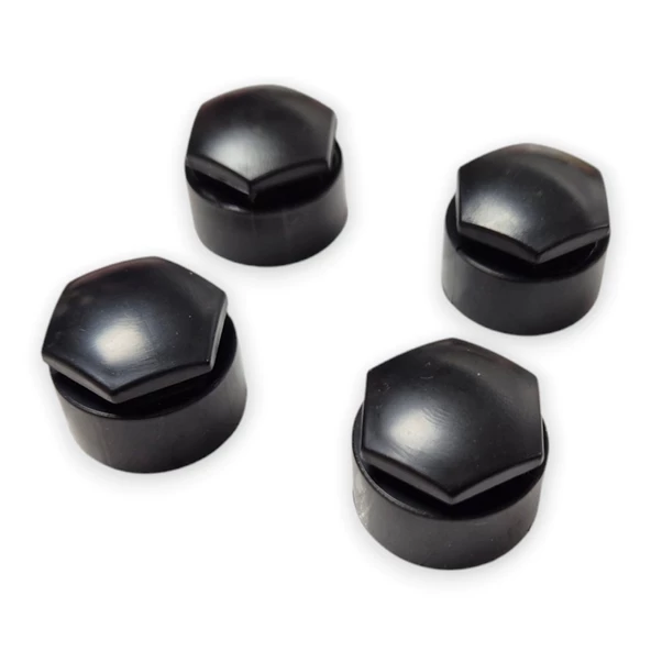 Audi Q2 2017-2020 Şifreli Bijon Kapağı Siyah 4 Adet 4M0601173C - 3