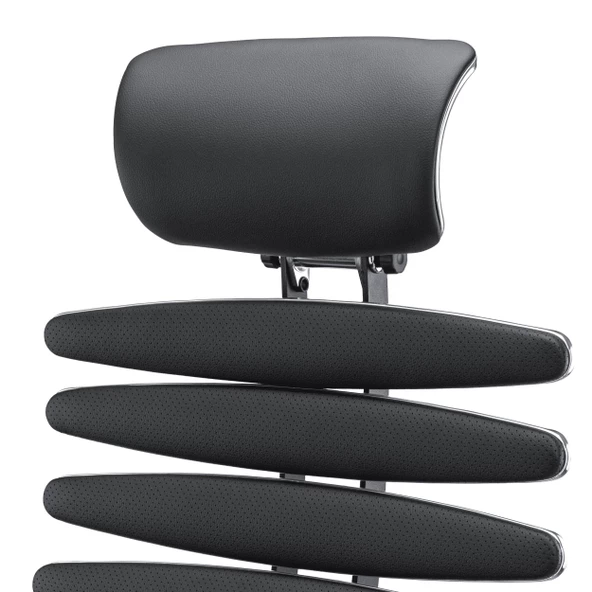 Metta Equalizer Ergonomik Deri Yönetici Koltuğu / Ofis Sandalyesi - 55.F.28.13A - Resim 8