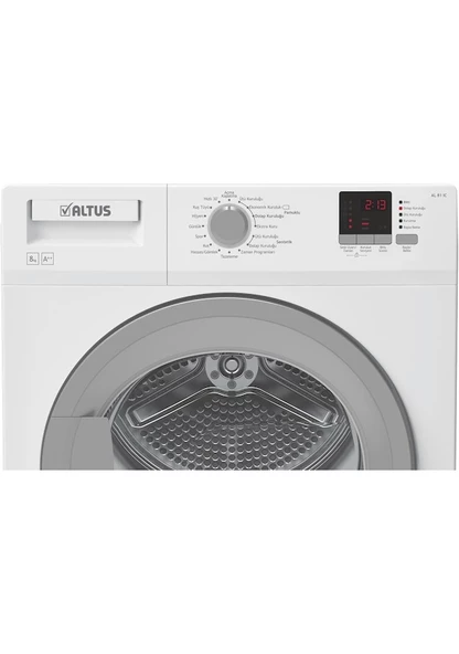 Altus AL 81 IC 8 KG Isı Pompalı Çamaşır Kurutma Makinesi - 3
