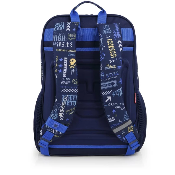 Gabol Okul Sırt Çantası Skull Mavi GB.235053 - Resim 3