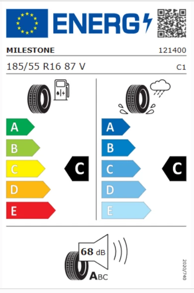 Milestone CarMile 185/55R16 87V RF Oto Yaz Lastiği (Üretim Yılı: 2024) - Resim 3