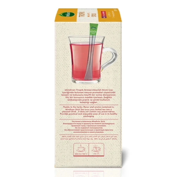 Tropik Meyveli Stick Çay 20'li - 3