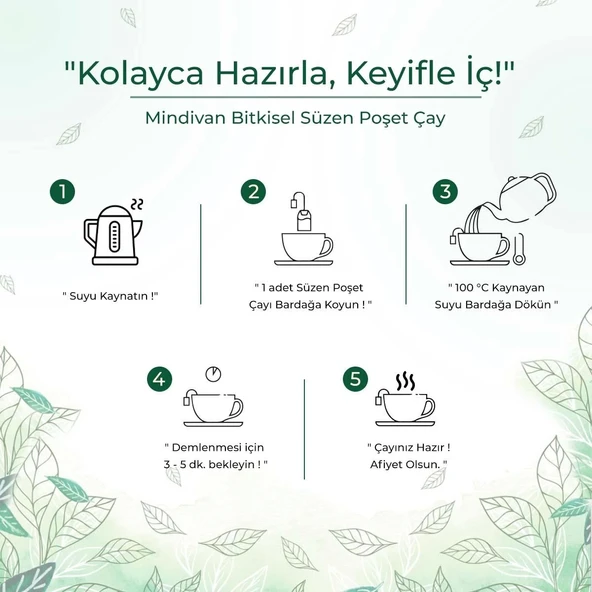 Yeşil Çay Bitki Çayı 20'li Bitki Çayı - 3