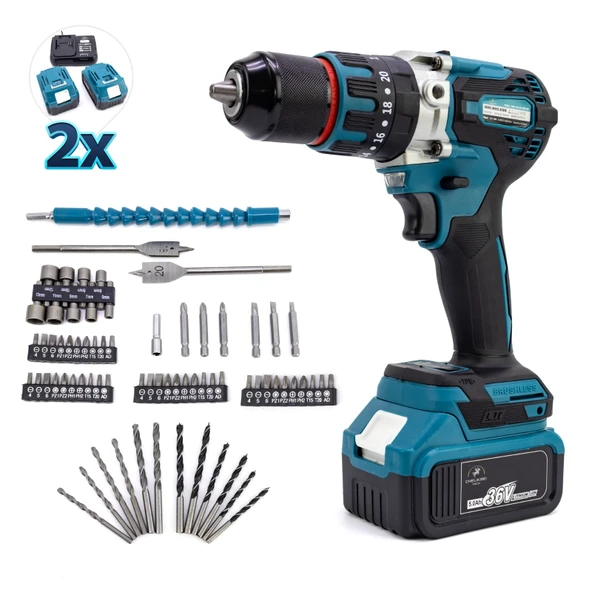 CHELİKBEİ 13MM Çelik Mandren Vidalama MK36-90 - 2