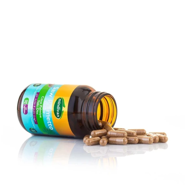 Cüce Palmiye & Yakı Otu Ekstresi 500 Mg 60 Kapsül - 3