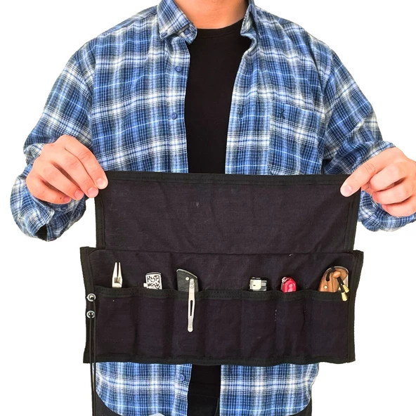 UTX Rollpack Shrp-3031 Siyah Rulo Organizer Çanta - 7