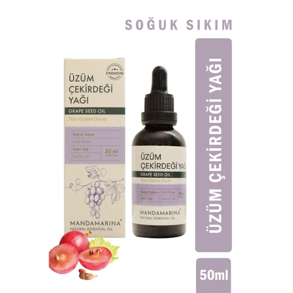 Üzüm Çekirdeği Yağı 50 Ml ürün görseli