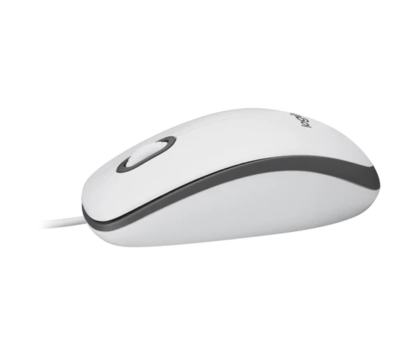 LOGITECH M100 KABLOLU BEYAZ MOUSE - 910-006764 - 3