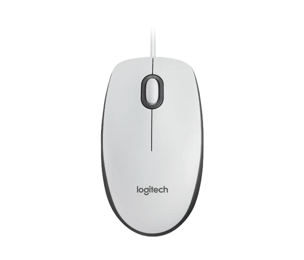 LOGITECH M100 KABLOLU BEYAZ MOUSE - 910-006764