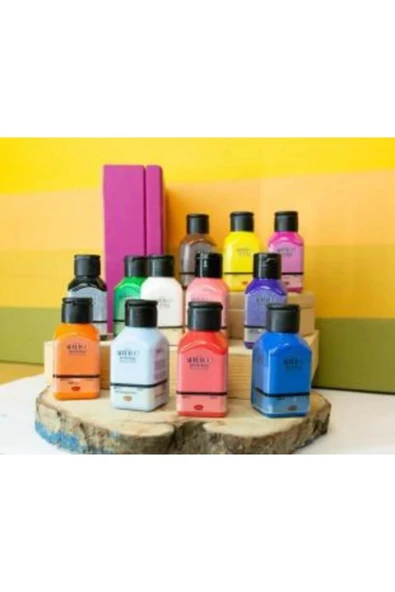 Artdeco 75 Ml Ana Renkler Akrilik Boya 12'li Set