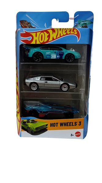 Hot Wheels 3'lü Araba Seti K5904-04