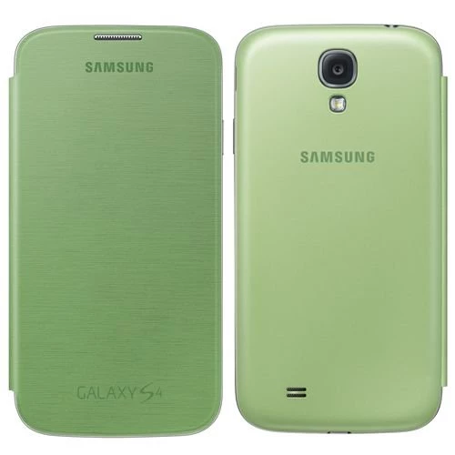 Galaxy S4 ile Uyumlu Flip Cover Kılıf Yeşil EF-FI950BGEGWW (Out)