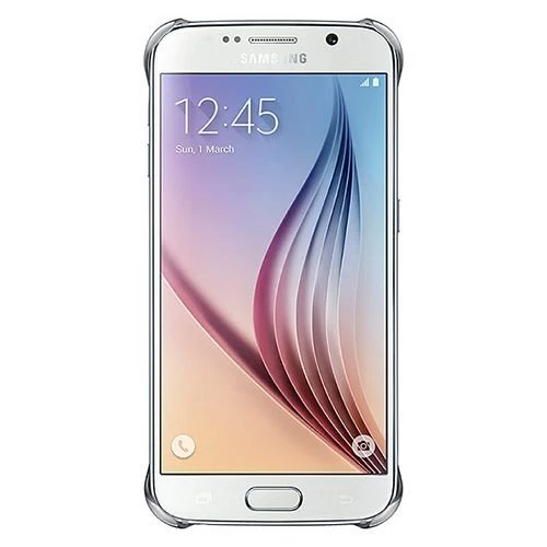 Galaxy S6 ile Uyumlu Clear Cover Gümüş EF-QG920BSEGWW - 2