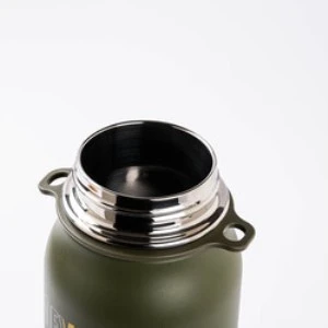 OKADI NEVER YEŞİL PASLANMAZ ÇELİK TERMOS 1L - Resim 3