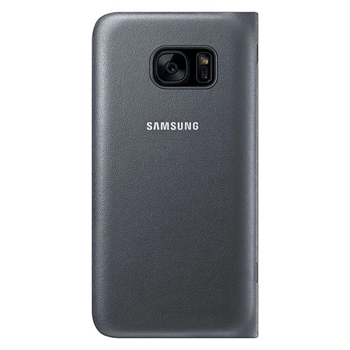 Galaxy S7 ile Uyumlu LED View Fonksiyonel Kılıf Siyah EF-NG930PBEGWW - 2