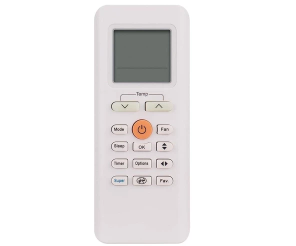 Midea RG70A/BGEF İle Uyumlu Klima Kumanda - 2