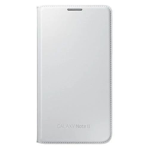 Galaxy Note 2 ile Uyumlu Kılıf Flip Wallet Beyaz EF-NN710BWEGWW - 1