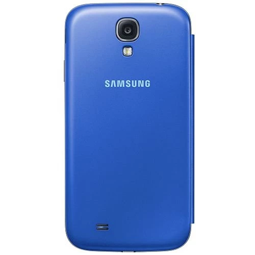 Galaxy S4 i9500 ile Uyumlu S View Cover Kılıf Mavi EF-CI950BCEGWW - Resim 2