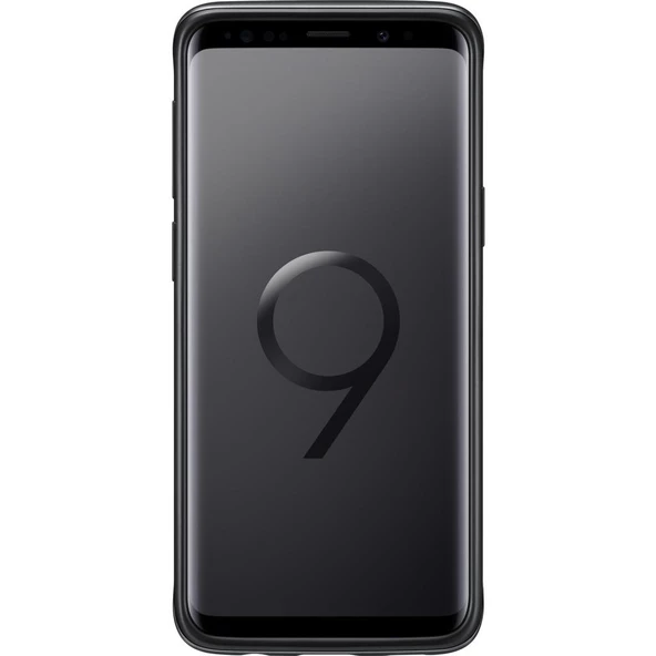 Galaxy S9 ile Uyumlu Protective Stanting Cover Siyah EF-RG960CBEGWW - 5