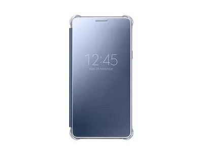 Galaxy A5 (2016) A510F ile Uyumlu Clear View Cover Siyah EF-ZA510CBEGWW