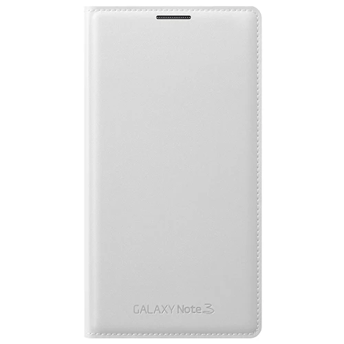Galaxy Note 3 N9000 ile Uyumlu Flip Wallet Kılıf Beyaz EF-WN900B - 2