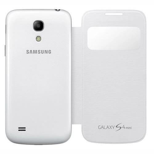 Galaxy S4 Mini i9190 ile Uyumlu S View Cover Kılıf Beyaz EF-CI919BWEGWW - 2