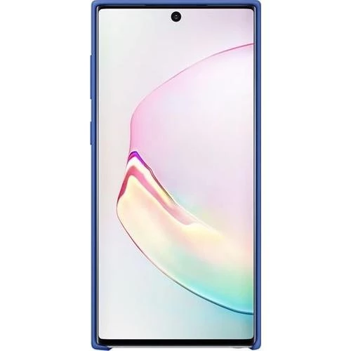 Galaxy Note 10 ile Uyumlu Silikon Kılıf Mavi EF-PN970TLEGWW - 2