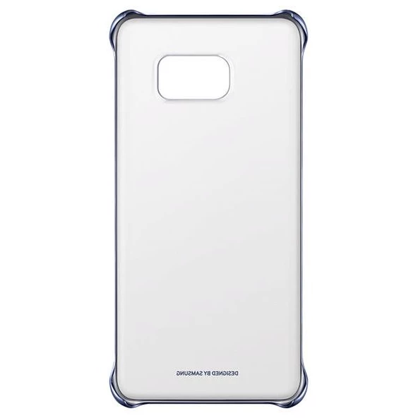 Galaxy S6 Edge Plus ile Uyumlu Clear Back Cover Koyu Lacivert EF-QG928CBEGWW Out - 5