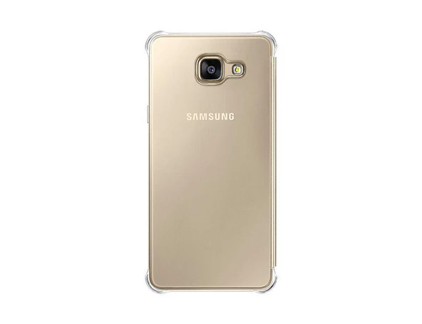 Galaxy A5 (2016) A510F ile Uyumlu Clear View Cover Altın EF-ZA510CFEGWW - 2