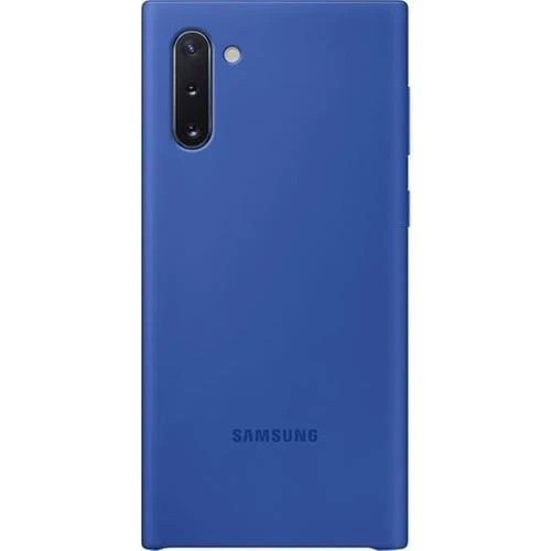 Galaxy Note 10 ile Uyumlu Silikon Kılıf Mavi EF-PN970TLEGWW - 1