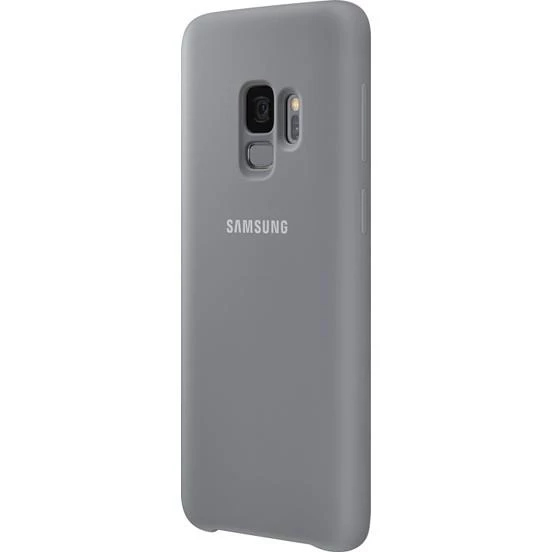 Galaxy S9 ile Uyumlu Silikon Kılıf Gri EF-PG960TJEGWW - 4