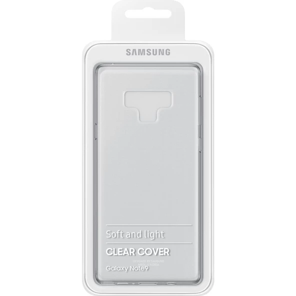 Galaxy Note 9 ile Uyumlu Clear Cover Şeffaf EF-QN960TTEGWW - 4