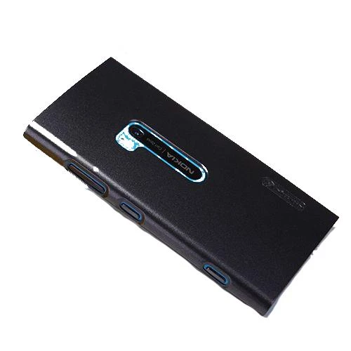 Nillkin Lumia 920 ile Uyumlu Parlak Sert Kauçuk Kılıf Siyah ürün görseli