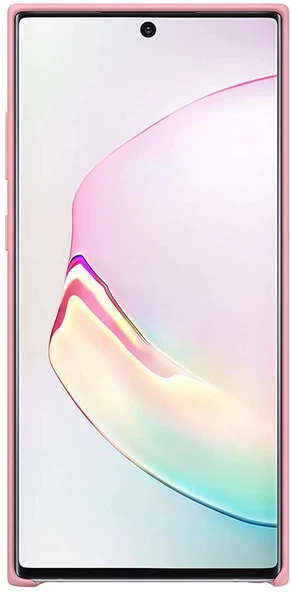 Galaxy Note 10 Plus ile Uyumlu Kılıf Silicone Cover Pembe EF-PN975TPEGWW - 3