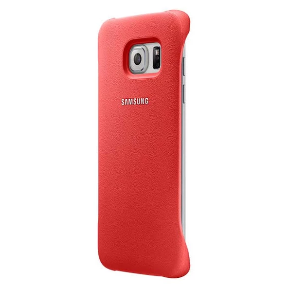 Galaxy S6 Edge ile Uyumlu Protective Cover Kırmızı EF-YG925BPE - 5