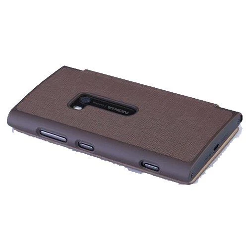 Nillkin Lumia 920 ile Uyumlu Yana Açılan Kapaklı Kılıf Kahverengi - 2