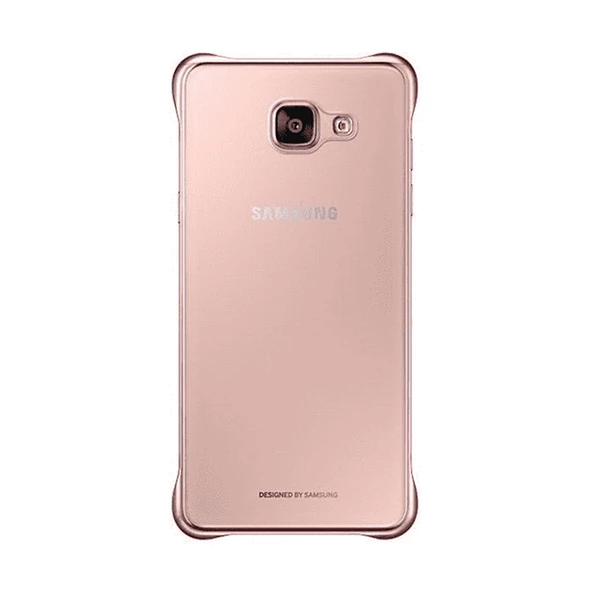 Galaxy A5 (2016) A510F ile Uyumlu Clear Back Cover Kılıf Rose Gold EF-QA510CZEGWW(Out) - Resim 2