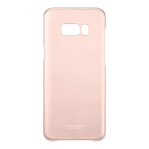 Galaxy S8+ ile Uyumlu Şeffaf Koruyucu Kılıf Pembe EF-QG955CPEGWW - 4