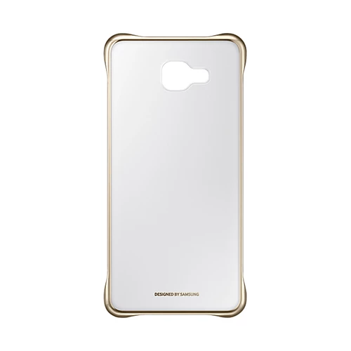 Galaxy A5 (2016) A510F ile Uyumlu Clear Back Cover Kılıf Altın EF-QA510CFEGWW(Out) - 3